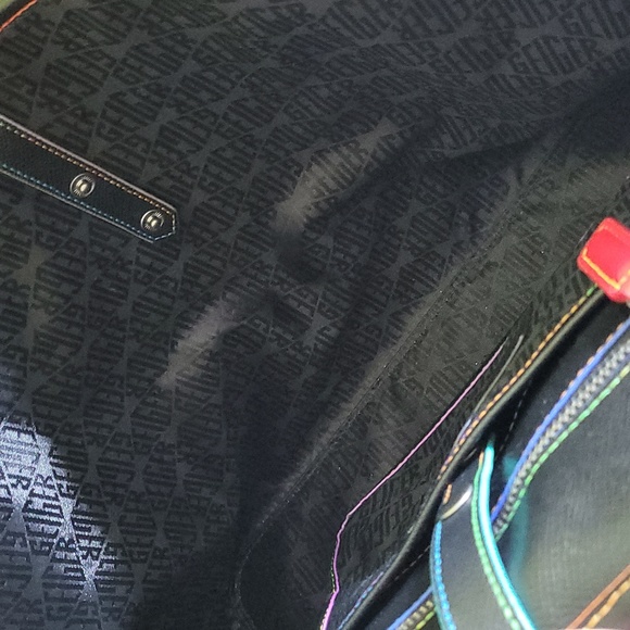 Kurt Geiger Richmond Rainbow Trim Shopper, Large Tote Bag - Picture 11 of 12